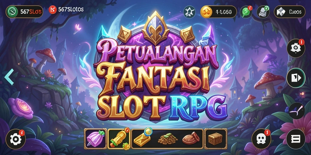 Tampilan gameplay <strong>567SLOTS</strong> yang seru dengan karakter dan misi menarik.
