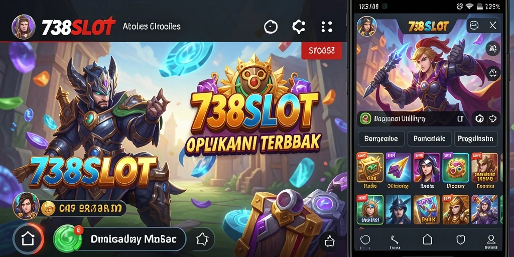 Tampilan antarmuka 738SLOT yang ramah pengguna.