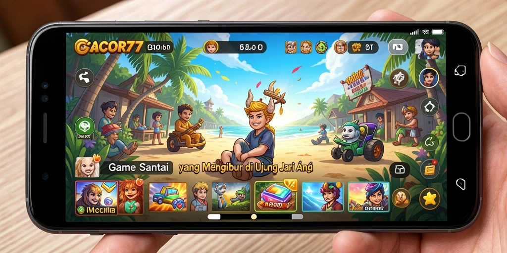 Tampilan gameplay GACOR77 yang seru dan menghibur.