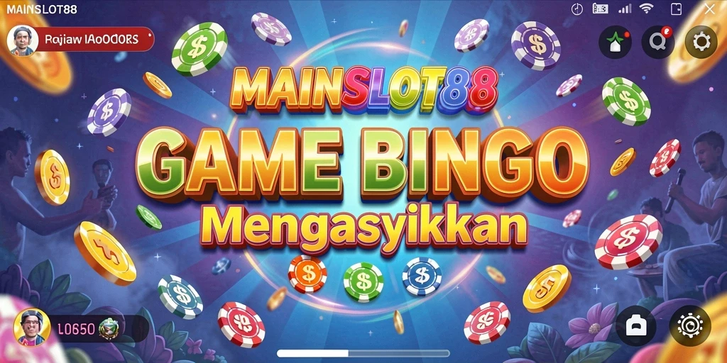 Tampilan gameplay MAINSLOT88 dengan suasana Bingo yang seru.