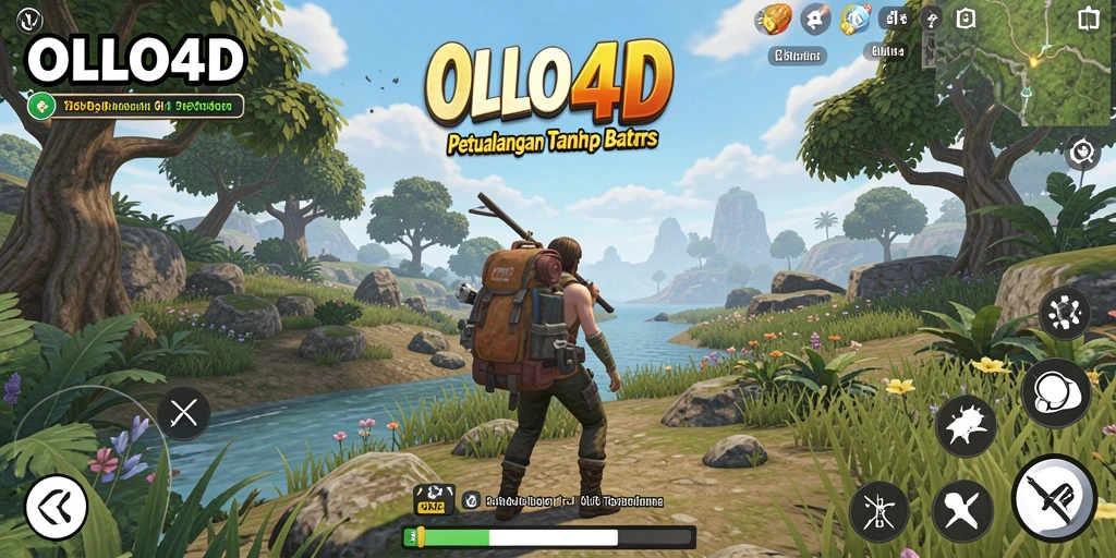 Gameplay <strong>OLLO4D</strong> yang memukau di dunia terbuka.