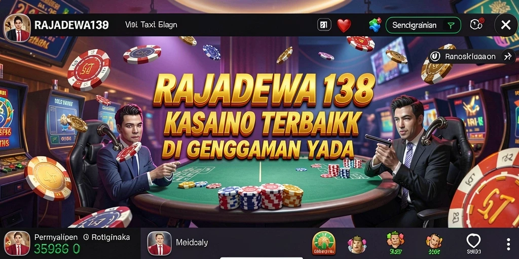 Screenshot gameplay RAJADEWA138 menampilkan aksi seru permainan Kasino.