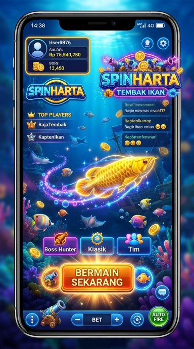 Pengguna sedang menjelajahi kategori aplikasi di spinharta.